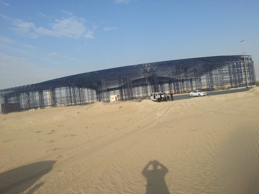 偃师大型场馆网架工程